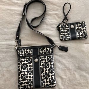 Coach cross body bag
